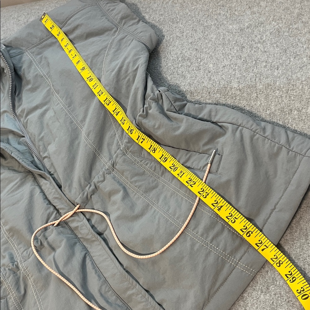 Fabletics Zip Drawstring Vest Womens Large Athlet… - image 4
